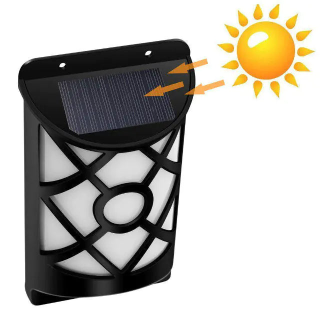 Solar Sensor Wall Light with 66 LED