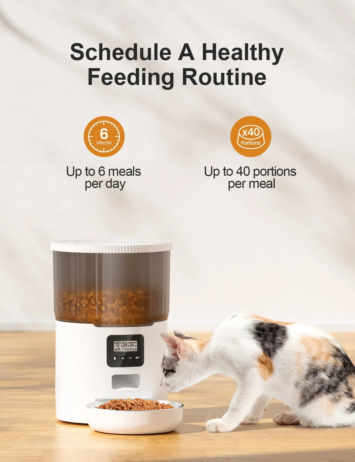 Smart Cat & Dog Automatic Pet Feeder