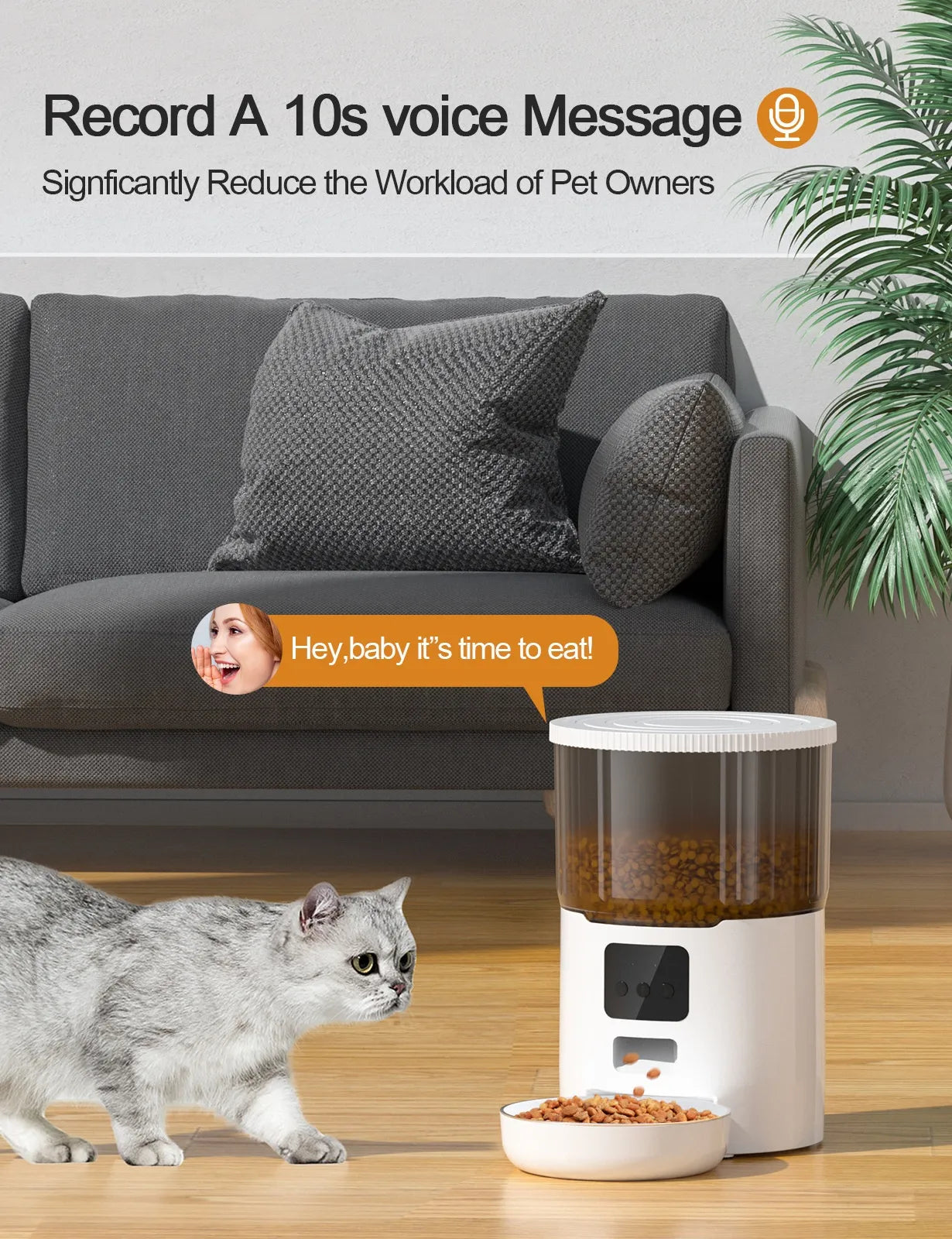 Smart Cat & Dog Automatic Pet Feeder