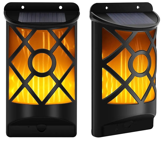 Solar Sensor Wall Light with 66 LED